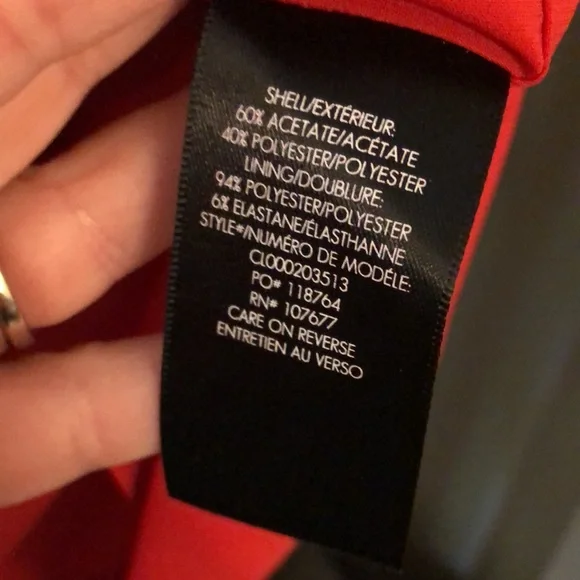 NWT Alice + Olivia Classics Cherry Peplum Dress, Size 8. Retail $330. - Picture 13 of 14